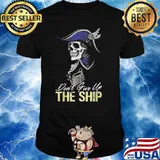 Don't Give Up The Ship Skull Shirt