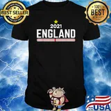 England Soccer 2021 Football Team Fan Shirt