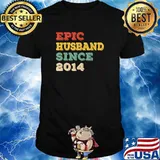 Epic Husband Since 2014 Vintage Shirt