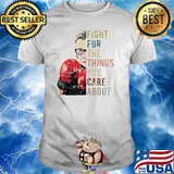 Fight for the things you care about rbg boxing shirt