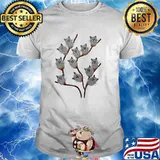 Flower cat lover cat shirt