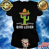 Fun Hilarious Bird Watcher Meme Saying Bird Lover Shirt Ladies tee