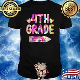 Gift For First Day Of School 4th Grade Welcome To 4th Grade T-Shirt