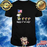 Happy 4th of july snoopy shirt