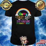 Happy First Day 1st Grade It's Gonna Be Great Rainbow Shirt