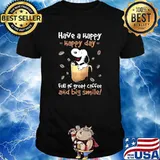 Have a happy happy day full of great coffee and big smile snoopy shirt
