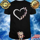 Heart love daisy duck disney shirt