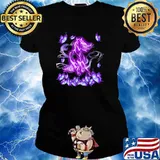 Horse magical purple horse lovers s Ladies tee