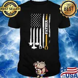 Horses Lover Father Flag Shirt
