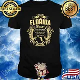 I Am A Florida Woman I Was Born With My Heart Shirt