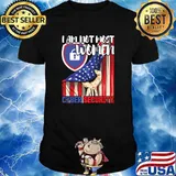 I Am Not Most Women Cyber Security American Flag Shirt