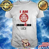 I am swim run and bike ironman lucy shirt