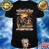 I am the kind of man that when my feet hit the floor each morning the devil skull shirt