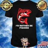 I'd Rather be Fishing Summer Shirt