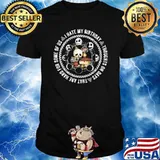 I hate my birthday thoughts no days skull shirt