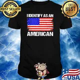 I identify as an american usa flag shirt