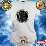 I like cats and softball and maybe 3 people s Ladies tee
