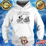 I Like Cycling And Boxing And Maybe 3 People Shirt Hoodie