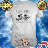 I like cycling and hockey and maybe 3 people shirt