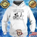 I Like Cycling And Soccer And Maybe 3 People Shirt Hoodie