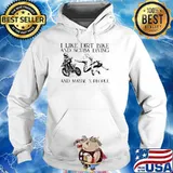 I Like Dirt Bike And Scuba Diving And MAybe 3 People Shirt Hoodie