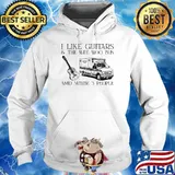 I like guitars and the wee woo bus and maybe 3 people s Hoodie