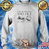I Like Woodworking And Dice And Maybe 3 People Shirt Sweater
