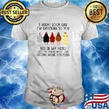 I Might Look Like I'm Listening To You But In My Head I Am Thinking About Getting More Chickens Farming Farmer Shirt