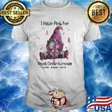 I Wear Pink For Breast Cancer Awareness Faith Hope Love Shirt