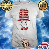 I will read i will read on a boat goat on a train with a fox dr seuss shirt