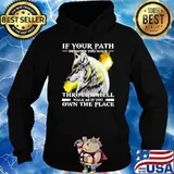 If your path demand you walk through hell walk as if you own the place wolf s Hoodie