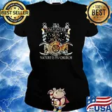 Im a daughter of the sun and moon nature is my church s Ladies tee