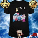 Im ok knitting shirt