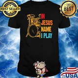 In Jesus Name I Play Drum Vintage Shirt