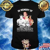 In Memory Of August 16 1977 Elvis Presley Thank You For The Memories Shirt