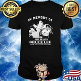 In memory of july 20 1973 Bruce lee thank you for the memories shirt