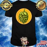 IPA Craft Beer Hops Logo T-Shirt