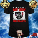 IT Is My Gun But I Am Willing To Share The Bullets Veteran American Flag Shirt