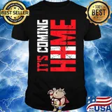 It's Coming Home Flag Three Lions England Football T-Shirt