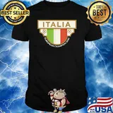 Italian Flag European Champion 2021 Football Italy Shirt