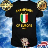 Italy Football Champions of Europe 2021 Shirt