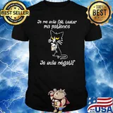 Je Me Suis Fait Tester Ma Patience Je Suis Negatif Cat Shirt