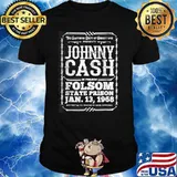 Johnny Cash Folsom State Prison Memphis T-Shirt