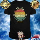 July 1965 56 Years of Being Awesome Birthday Vintage T-Shirt
