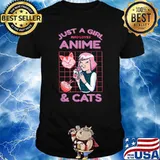 Just A Girl Who Loves Anime Ramen Anime Shirt