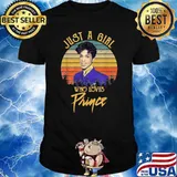 Just a girl who loves prince Vintage T-Shirt