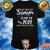 Last first day Senior class of 2022 im not crying youre crying shirt