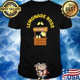 Lemonade Boss Funny Lemonade Stand Shirt