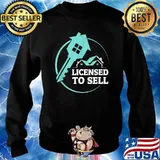 Licensed To Sell Real Estate Agent Shirt Sweater