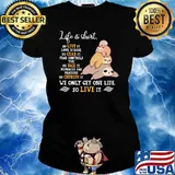 Life Is Short So Live It Love Is Rare So Grab It Sloth Shirt Ladies tee